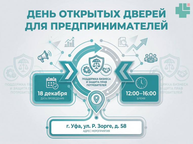 18 декабря - День открытых дверей для предпринимателей 