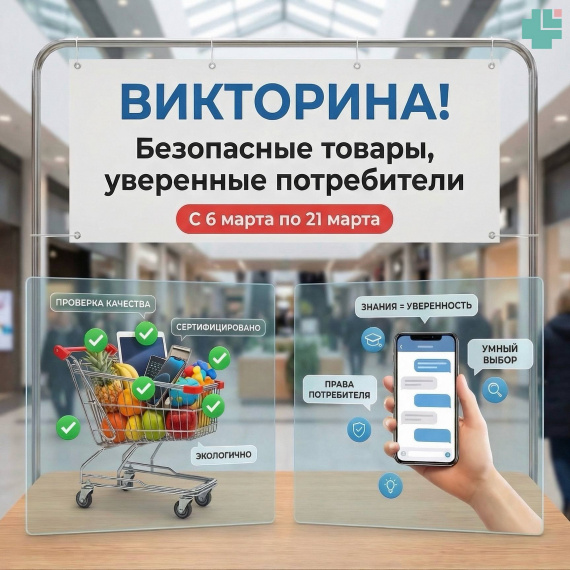 ВИКТОРИНА «Безопасные товары, уверенные потребители».